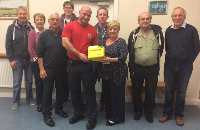 Defibrillator Donation