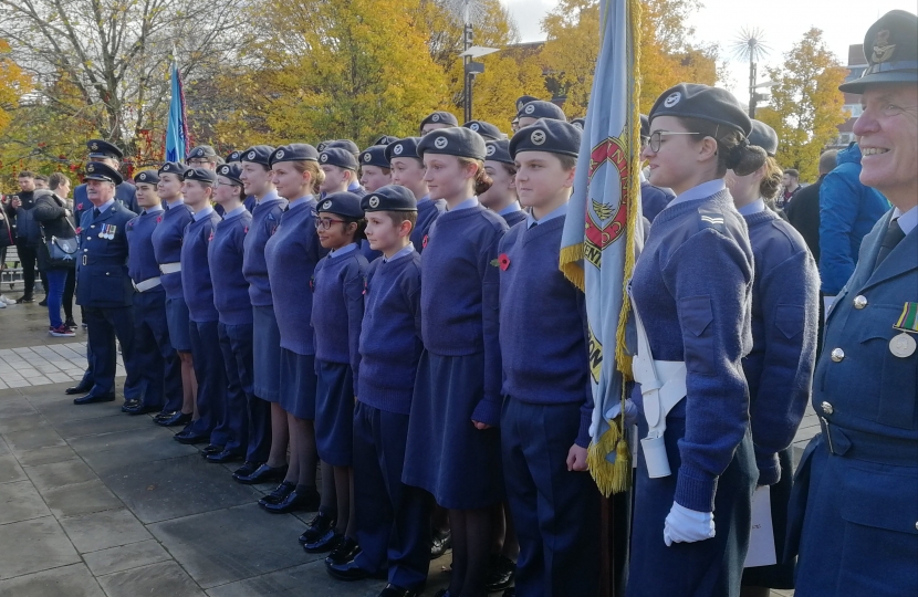 Air Cadets in Crewe