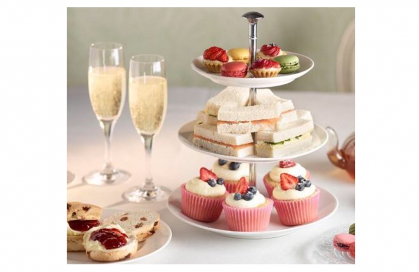 Strawberry Fizz Afternoon Tea