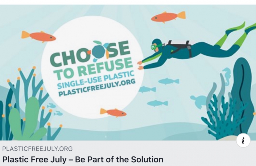 Plastics-Free July Campaign 2019