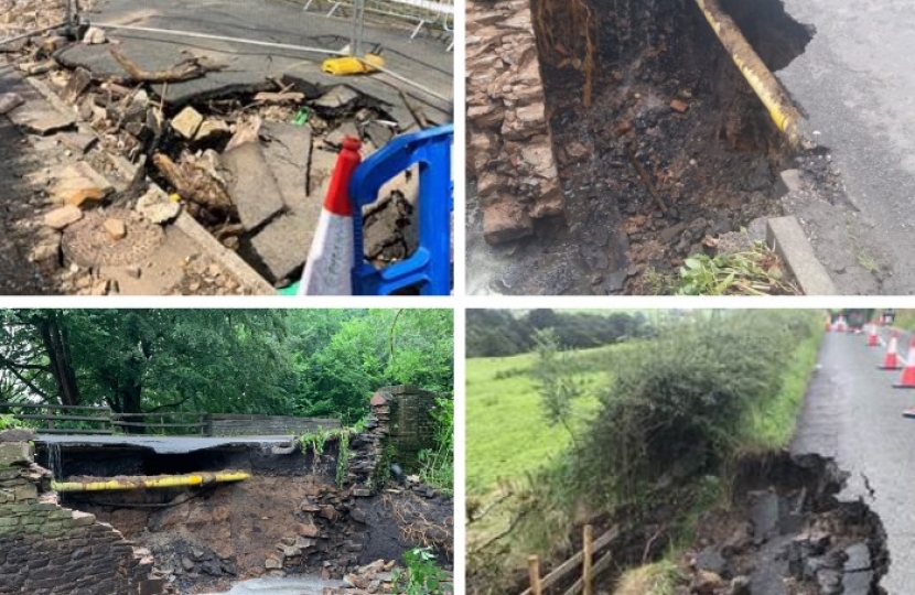 Poynton Flood Damage July 2019