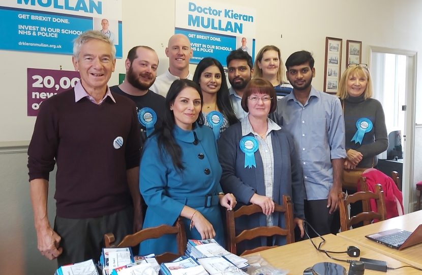 Priti Patel in Crewe & Nantwich