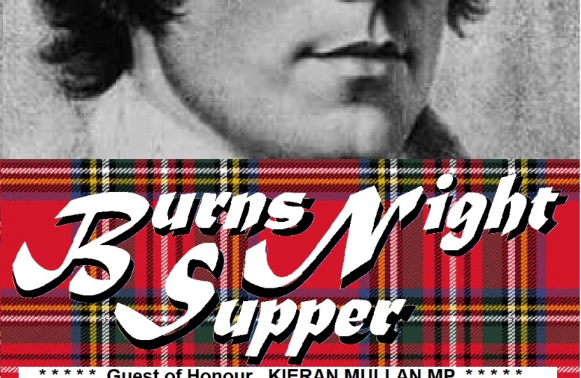 Burns Night Supper Cheshire East