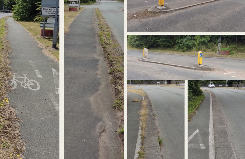 Willaston & Rope Road Tidying