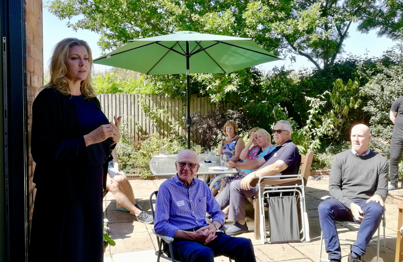 Penny Mordaunt in Wybunbury Ward 10.08.2023