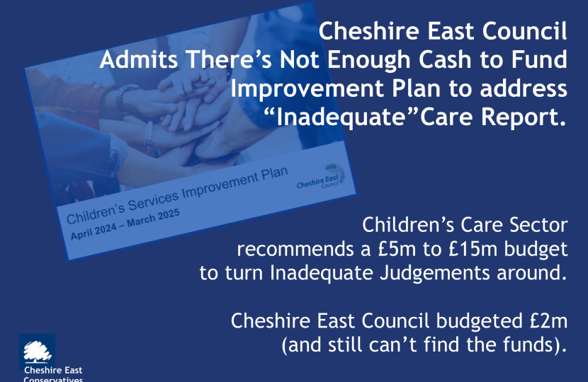 No Funding for Child Care Improvement Plan