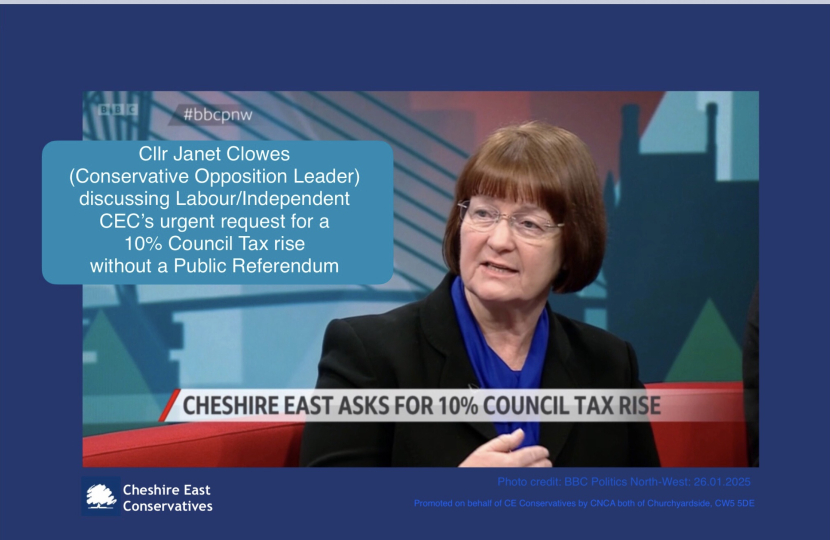 26.01.2025 BBC Politics NW Council Tax