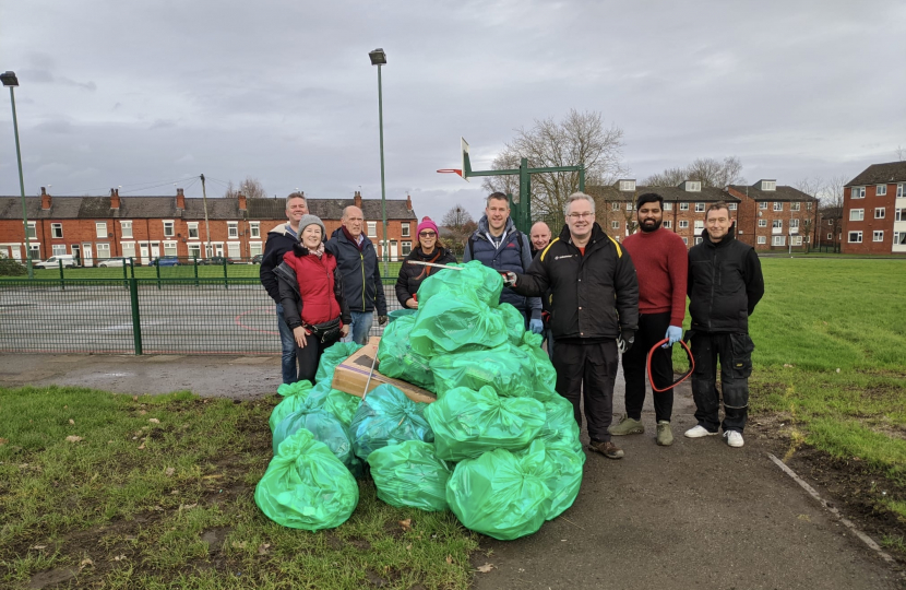 The Derby Docks Litter Pick Team